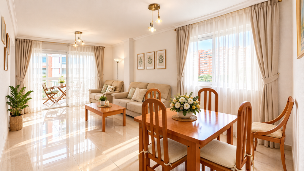 Piso luminoso con gran terraza, 2 dormitorios y 2 baños en urbanización cuidada Piso luminoso con gran terraza, 2 dormitorios y 2 baños en urbanización cuidada